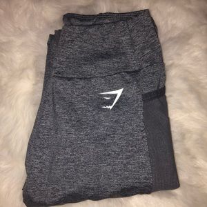 Gymshark grey mesh leggings